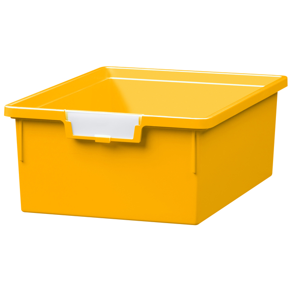Storsystem Bin, Tray, Tote, Yellow, High Impact Polystyrene, 12.25 in W, 6 in H CE1952PY1